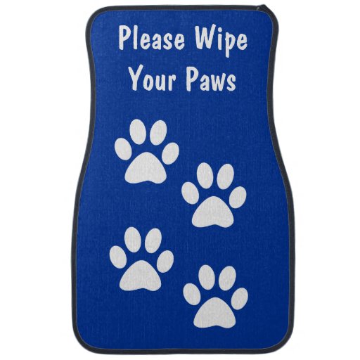 Funny Dog Paw Car Mats Floor Mat Zazzle