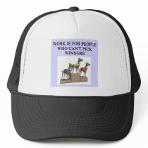 FUNNY DOG RACING JOKE hats by jimhartley FUNNY DOG RACING JOKE hats