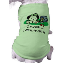 Funny Dog t-shirt pet clothing by tshirtfun Funny Dog t-shirt pet clothing