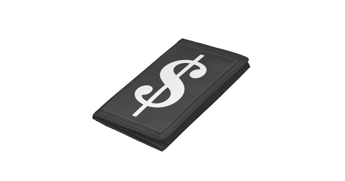 Funny dollar sign money wallets and coin purses Zazzle