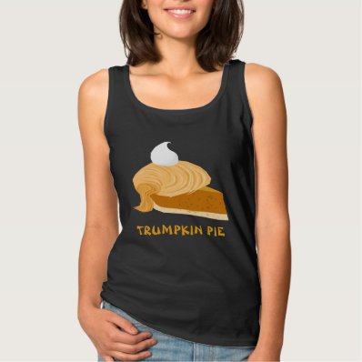 Funny Donald Trump Trumpkin Pie Basic Tank Top