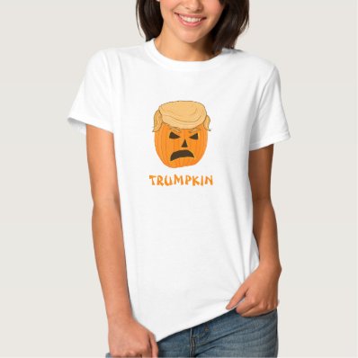 Funny Donald Trumpkin Pumpkin Jack-o-lantern T-shirt