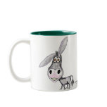 Funny donkey mug design