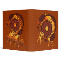 Funny_Doughnut Vinyl Binders