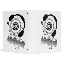 Funny_Doughnut Vinyl Binder
