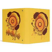 Funny_Doughnut Vinyl Binders