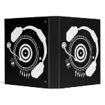 Funny_Doughnut 3 Ring Binder