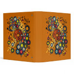 Funny_Doughnut 3 Ring Binder