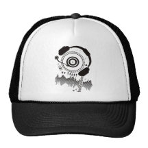 Funny_Doughnut Mesh Hats