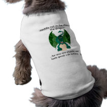 Funny Dragon Doggy Top Doggie T-shirt