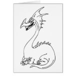 Funny Dragon for Kids! Greeting Card
