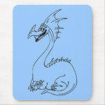 Funny Dragon for Kids! Mouse Mats