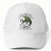 Funny dragon Joke Caps hats