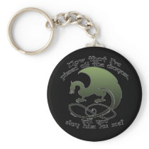 Funny Dragon Joke Keychains keychains
