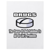 Funny Drugs Quote flyers