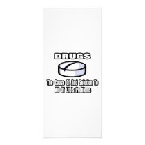 Funny Drugs Quote rack cards