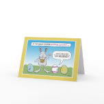 Funny Easter card: Hop to It