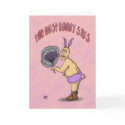 Funny Easter Cards: The Dust Bunny Says by nopolymon Funny Easter Cards: The Dust Bunny Says