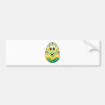 Funny Easter Egg Green Bumper Sticker