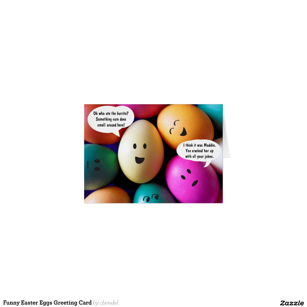 Funny Easter Eggs Greeting Card Zazzle