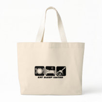 Funny eat sleep guitar bags