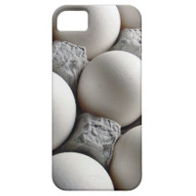 Funny Eggs in a Carton Printed iPhone 5 Case