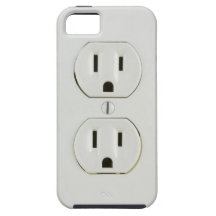 Funny Electrical Outlet iPhone 5 Case