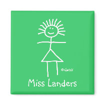 Funny Elementary School Teacher Magnet