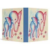 Funny Elephant Binders