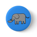 Funny elephant pin