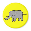 Funny elephant magnets