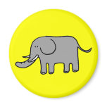 Funny elephant magnets