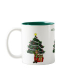 Funny Elf Personalized Christmas Holiday Mug