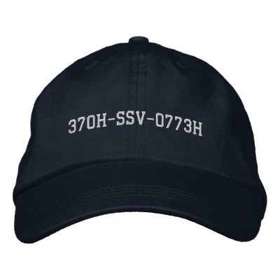 Funny Embroidered Hat