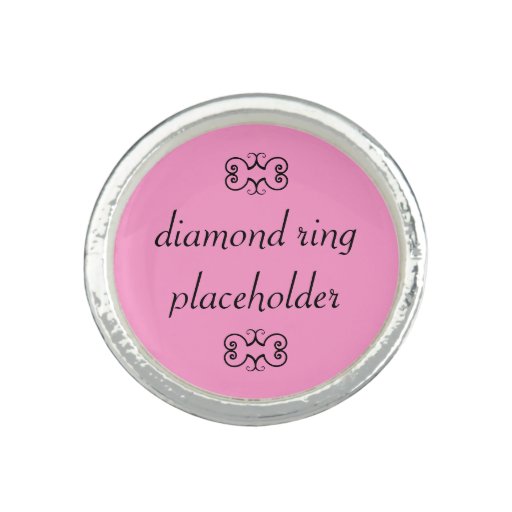 Funny Engagement Ring Placeholder Zazzle