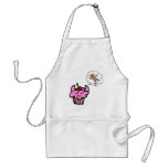 Funny Evil Cookie Killer Cupcake aprons