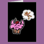Funny Evil Cookie Killer Cupcake