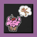 Funny Evil Cookie Killer Cupcake