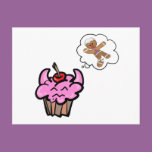 Funny Evil Cookie Killer Cupcake