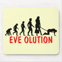 Funny evolution of women mousepads by Femfatal Funny evolution of women mousepads