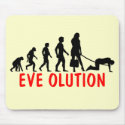 Funny evolution of women mousepads