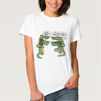 Funny Ex Husband Alligator Purse T-shirt
