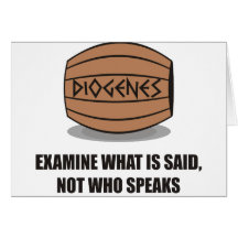 Funny - Examine what is said, not who speaks Cards