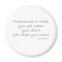 Funny Experience quote magnets