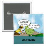 Funny  Extreme Cache Geocaching Name Button