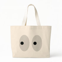 funny eyes canvas bags