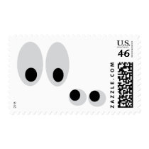 funny eyes postage by Tomaniac funny eyes postage