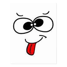 Funny Face - blah Postcards