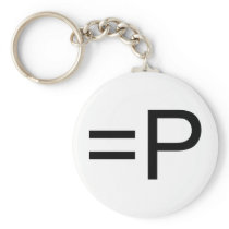 Funny Face Emoticon! Key Chain