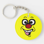 Funny Face: My job is a joke life played on me Acrylic Key Chains